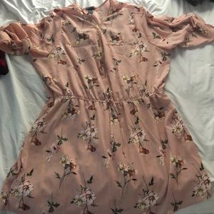 Floral casual dress